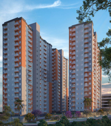 Imagem Apartamento com 2 Quartos à Venda, 40 m² em Residencial Parque Da Fazenda - Campinas