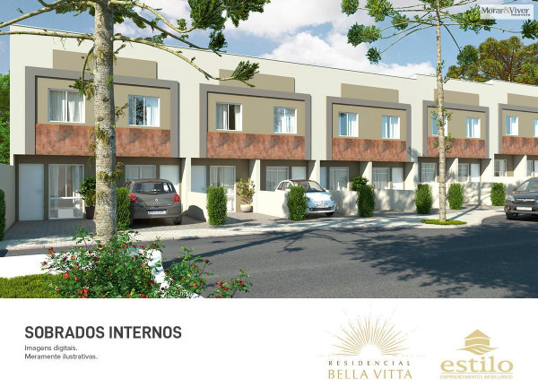 Imagem Casa com 3 Quartos à Venda, 117 m² em Santa Cândida - Curitiba Imagem Casa com 3 Quartos à Venda, 117 m² em Santa Cândida - Curitiba