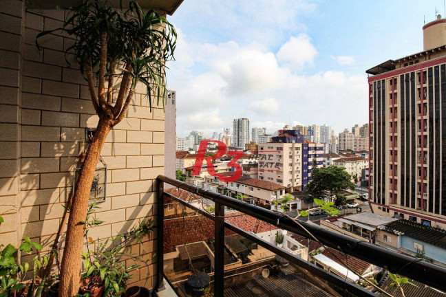 Imagem Apartamento com 1 Quarto para Alugar, 55 m² em Boqueirão - Santos