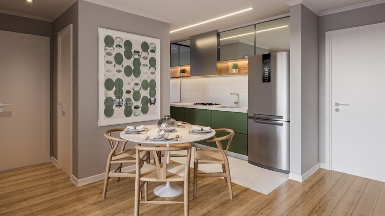 Imagem Imóvel com 3 Quartos à Venda, 59 m² em Campo Comprido - Curitiba Imagem Imóvel com 3 Quartos à Venda, 59 m² em Campo Comprido - Curitiba