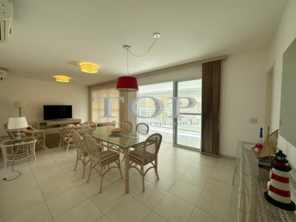Imagem Apartamento com 3 Quartos para Alugar, 158 m² em Tortugas - Guarujá