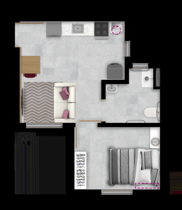 Imagem Imóvel com 1 Quarto à Venda, 23 m² em Hípica - Porto Alegre Imagem Imóvel com 1 Quarto à Venda, 23 m² em Hípica - Porto Alegre