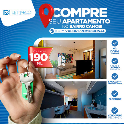 Imagem Apartamento com 2 Quartos à Venda, 52 m² em Camobi - Santa Maria Imagem Apartamento com 2 Quartos à Venda, 52 m² em Camobi - Santa Maria