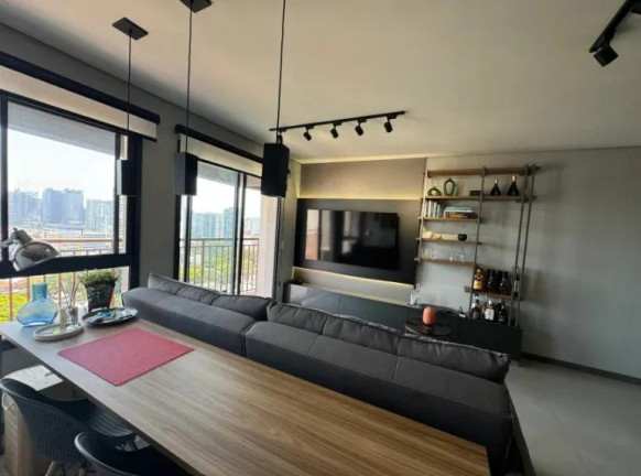 Apartamento com 1 Quarto à Venda, 45 m² em Santo Amaro - São Paulo