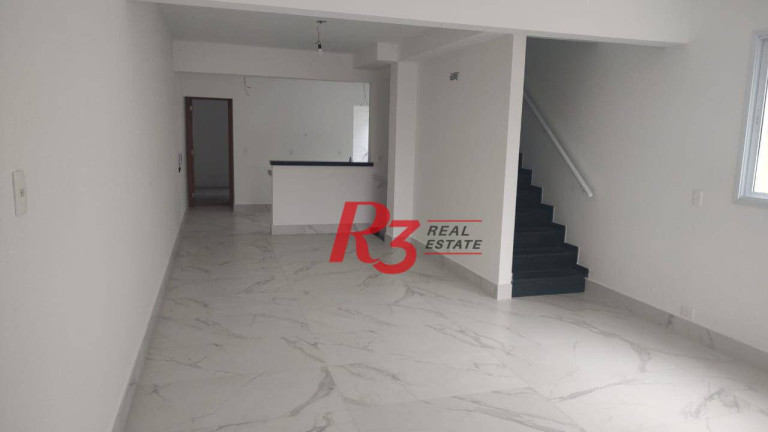 Imagem Casa com 3 Quartos à Venda, 155 m² em Embaré - Santos Imagem Casa com 3 Quartos à Venda, 155 m² em Embaré - Santos