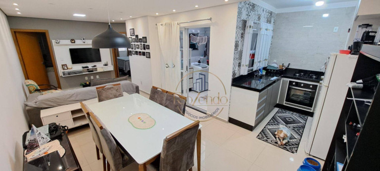 Apartamento com 2 Quartos à Venda, 62 m² em Vila Pires - Santo André