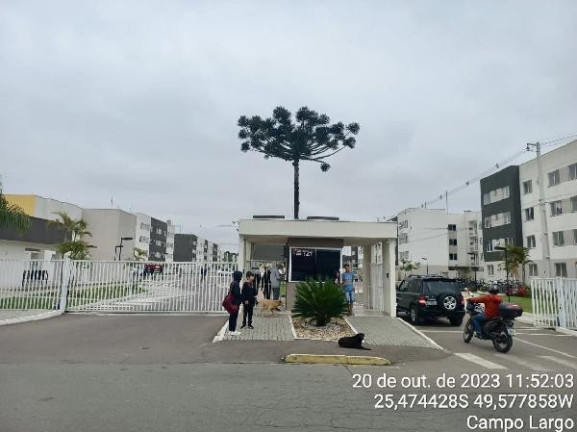 Apartamento com 2 Quartos à Venda, 40 m² em Jardim Itaqui - Campo Largo