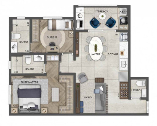 Imagem Apartamento com 2 Quartos à Venda, 107 m² em Butantã - São Paulo Imagem Apartamento com 2 Quartos à Venda, 107 m² em Butantã - São Paulo