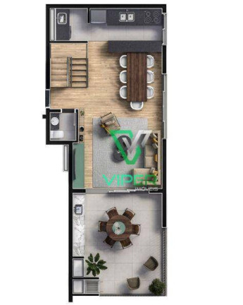 Imagem Apartamento com 2 Quartos à Venda, 66 m² em Portão - Curitiba Imagem Apartamento com 2 Quartos à Venda, 66 m² em Portão - Curitiba