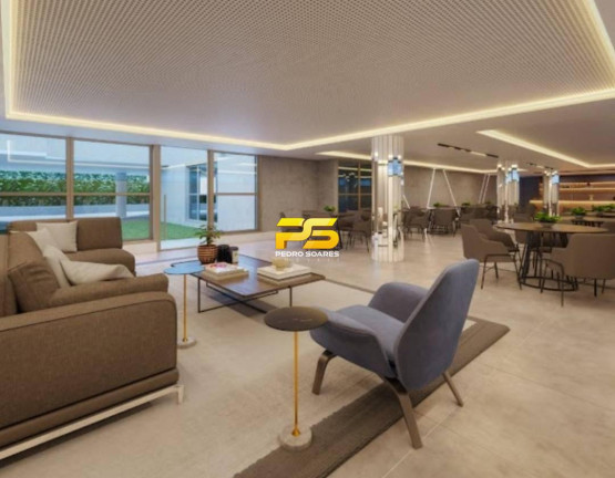 Apartamento com 2 Quartos à Venda, 67 m² em Ponta De Campina - Cabedelo
