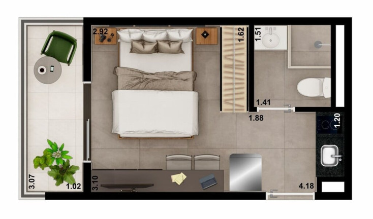 Imagem Imóvel com 1 Quarto à Venda, 19 m² em Vila Clementino - São Paulo Imagem Imóvel com 1 Quarto à Venda, 19 m² em Vila Clementino - São Paulo