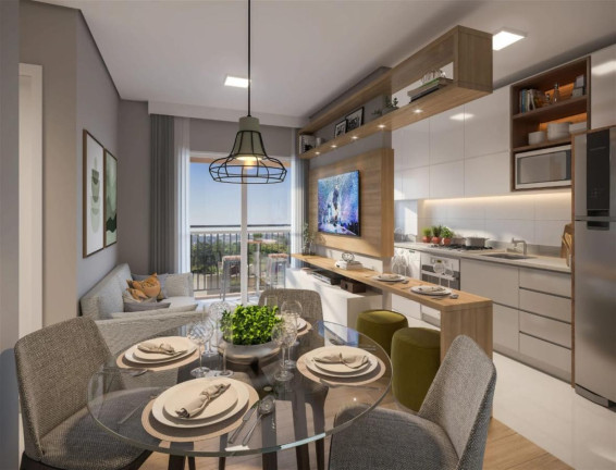 Imagem Apartamento com 2 Quartos à Venda, 44 m² em Boneca Do Iguaçu - São José Dos Pinhais Imagem Apartamento com 2 Quartos à Venda, 44 m² em Boneca Do Iguaçu - São José Dos Pinhais