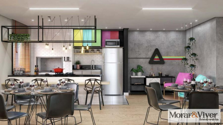 Imagem Apartamento com 1 Quarto à Venda, 31 m² em Tingui - Curitiba