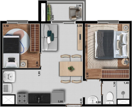 Imagem Apartamento com 3 Quartos à Venda, 55 m² em Freguesia Do ó - São Paulo Imagem Apartamento com 3 Quartos à Venda, 55 m² em Freguesia Do ó - São Paulo