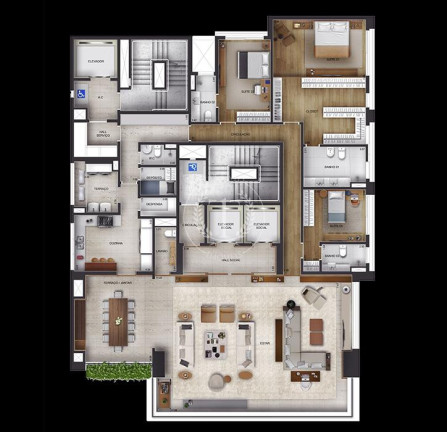 Imagem Apartamento com 4 Quartos à Venda, 303 m² em Itaim Bibi - São Paulo Imagem Apartamento com 4 Quartos à Venda, 303 m² em Itaim Bibi - São Paulo