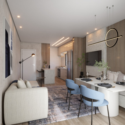 Imagem Apartamento com 2 Quartos à Venda, 46 m² em água Verde - Curitiba
