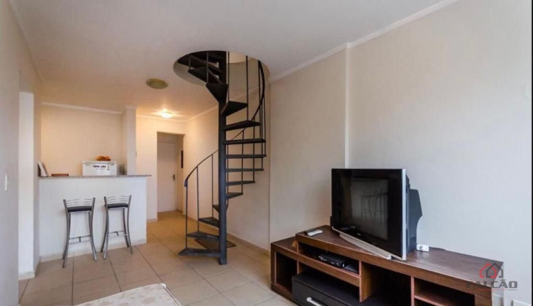 Imagem Cobertura com 1 Quarto à Venda ou Locação, 130 m² em José Menino - Santos