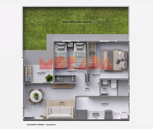 Imagem Apartamento com 2 Quartos à Venda, 43 m² em Sim - Feira De Santana Imagem Apartamento com 2 Quartos à Venda, 43 m² em Sim - Feira De Santana