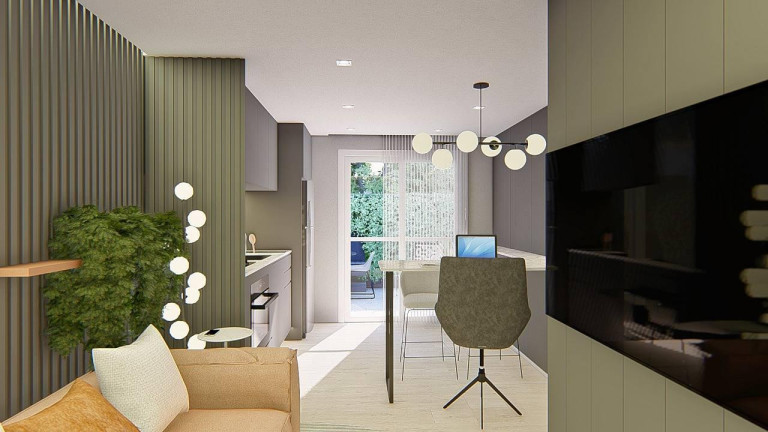 Imagem Kitnet com 1 Quarto à Venda, 35 m² em Bacacheri - Curitiba Imagem Kitnet com 1 Quarto à Venda, 35 m² em Bacacheri - Curitiba
