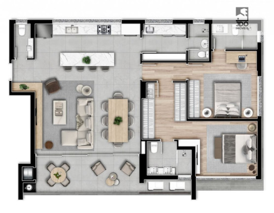 Imagem Apartamento com 2 Quartos à Venda, 135 m² em Bigorrilho - Curitiba Imagem Apartamento com 2 Quartos à Venda, 135 m² em Bigorrilho - Curitiba