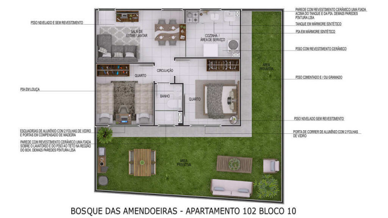 Imagem Imóvel com 2 Quartos à Venda, 89 m² em Amendoeira - São Gonçalo