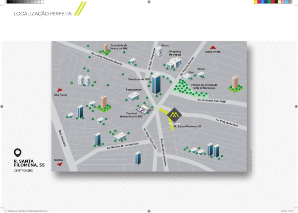 Imagem Apartamento à Venda, 54 m² em Centro - São Bernardo Do Campo