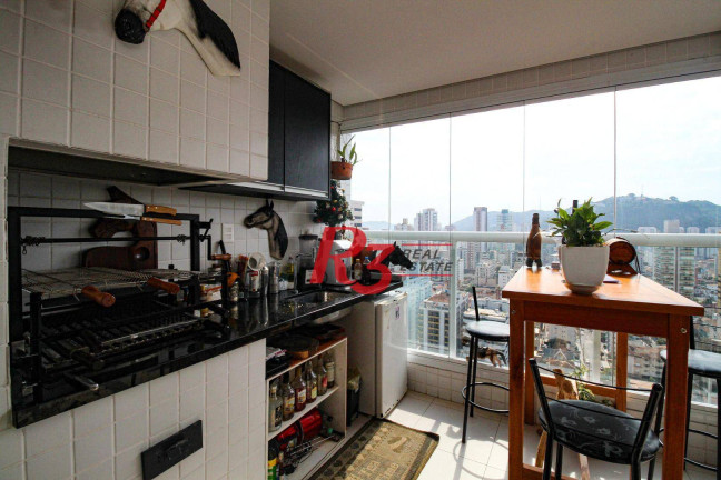 Imagem Apartamento com 3 Quartos à Venda, 134 m² em Gonzaga - Santos Imagem Apartamento com 3 Quartos à Venda, 134 m² em Gonzaga - Santos