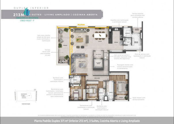 Imagem Apartamento com 3 Quartos à Venda, 213 m² em Cambuí - Campinas