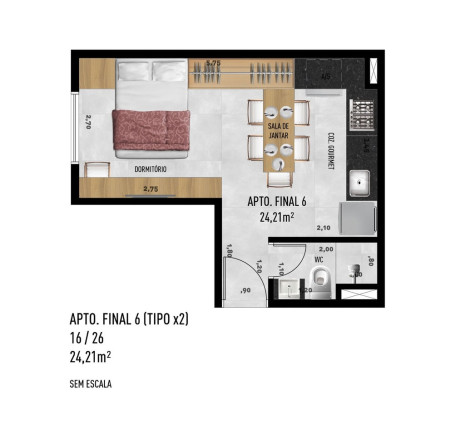 Imagem Imóvel com 2 Quartos à Venda, 37 m² em Jardim Trussardi - São Paulo Imagem Imóvel com 2 Quartos à Venda, 37 m² em Jardim Trussardi - São Paulo