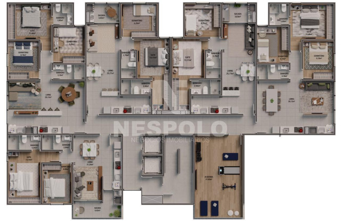 Imagem Apartamento com 1 Quarto à Venda, 64 m² em Vila Operaria - Itajai Imagem Apartamento com 1 Quarto à Venda, 64 m² em Vila Operaria - Itajai