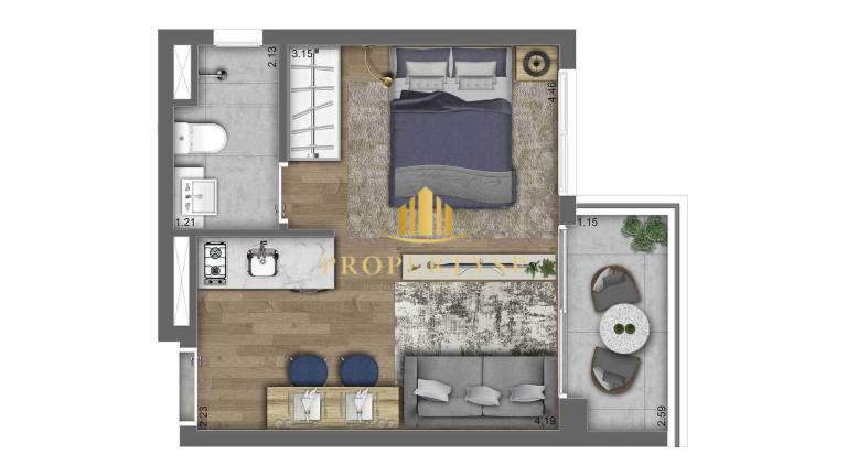 Imagem Apartamento com 1 Quarto à Venda, 40 m² em Pinheiros - São Paulo Imagem Apartamento com 1 Quarto à Venda, 40 m² em Pinheiros - São Paulo