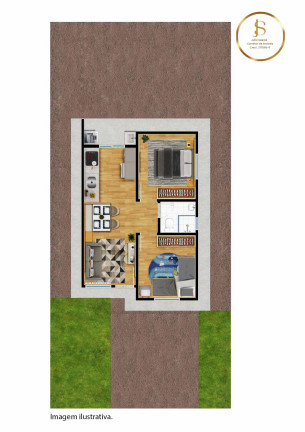 Imagem Casa com 2 Quartos à Venda, 42 m² em Jardim Novo Horizonte - Hortolândia