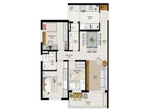 Imagem Apartamento com 2 Quartos à Venda, 51 m² em Piatã - Salvador Imagem Apartamento com 2 Quartos à Venda, 51 m² em Piatã - Salvador
