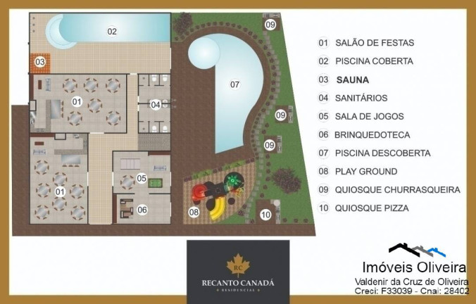 Imagem Apartamento com 1 Quarto à Venda, 62 m² em Canadá - Cascavel