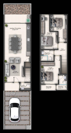 Imagem Casa com 3 Quartos à Venda, 90 m² em Morretes - Itapema