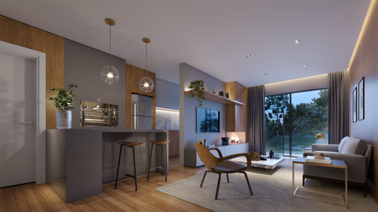 Imagem Apartamento com 1 Quarto à Venda, 54 m² em Bavaria - Gramado Imagem Apartamento com 1 Quarto à Venda, 54 m² em Bavaria - Gramado
