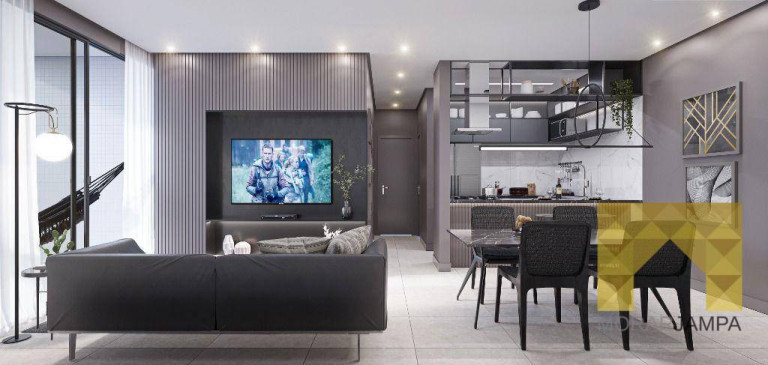 Imagem Studio com 2 Quartos à Venda, 59 m² em Manaíra - João Pessoa