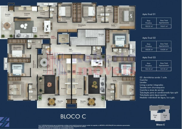 Imagem Apartamento com 2 Quartos à Venda, 103 m² em Jardim Pérola Do Atlântico - Itapoá Imagem Apartamento com 2 Quartos à Venda, 103 m² em Jardim Pérola Do Atlântico - Itapoá
