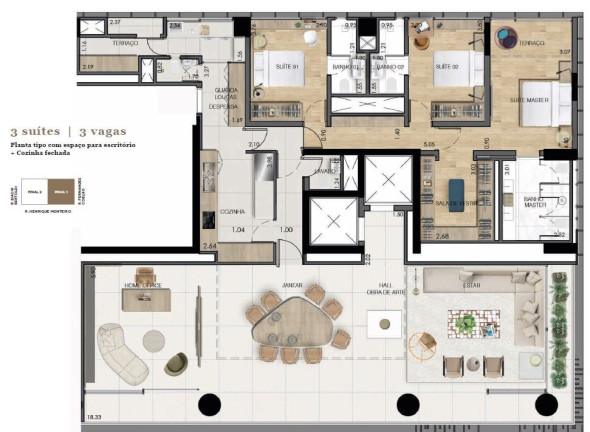 Imagem Apartamento com 3 Quartos à Venda, 460 m² em Pinheiros - São Paulo