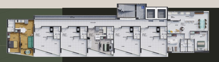 Imagem Apartamento com 2 Quartos à Venda, 62 m² em Espinheiro - Recife