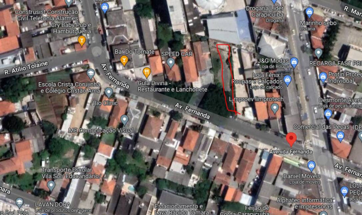 Imagem Terreno à Venda, 553 m² em Centro - Carapicuíba Imagem Terreno à Venda, 553 m² em Centro - Carapicuíba