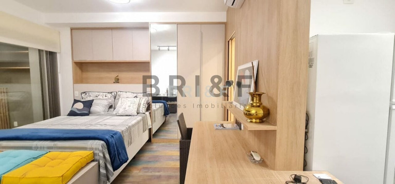 Imagem Apartamento com 1 Quarto para Alugar, 40 m² em Brooklin - São Paulo Imagem Apartamento com 1 Quarto para Alugar, 40 m² em Brooklin - São Paulo