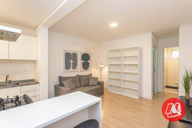 Imagem Studio com 1 Quarto para Alugar, 37 m² em Centro Histórico - Porto Alegre Imagem Studio com 1 Quarto para Alugar, 37 m² em Centro Histórico - Porto Alegre