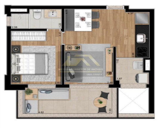 Imagem Imóvel com 2 Quartos à Venda, 73 m² em Pinheiros - São Paulo