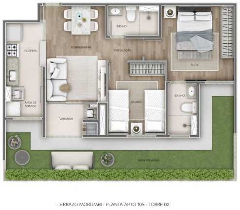 Imagem Apartamento com 2 Quartos à Venda, 52 m² em Paraíso Do Morumbi - São Paulo Imagem Apartamento com 2 Quartos à Venda, 52 m² em Paraíso Do Morumbi - São Paulo