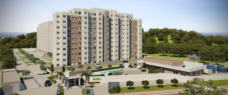 Imagem Apartamento com 2 Quartos à Venda, 42 m² em Vale Encantado - Vila Velha