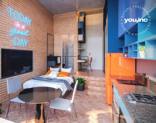 Imagem Apartamento com 1 Quarto à Venda, 31 m² em Brooklin - São Paulo Imagem Apartamento com 1 Quarto à Venda, 31 m² em Brooklin - São Paulo