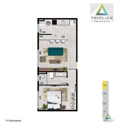 Imagem Apartamento com 1 Quarto à Venda, 40 m² em São Mateus - Juiz De Fora Imagem Apartamento com 1 Quarto à Venda, 40 m² em São Mateus - Juiz De Fora