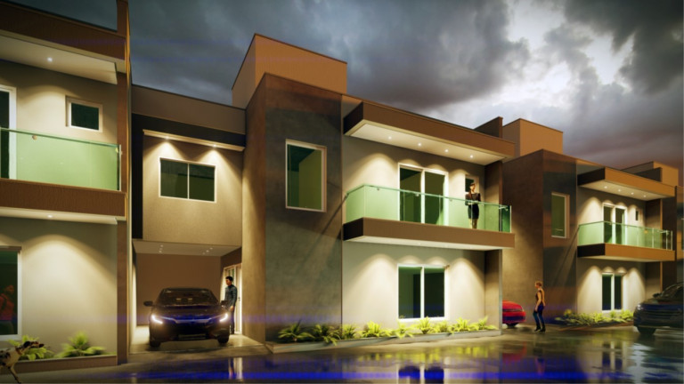 Imagem Casa com 4 Quartos à Venda, 127 m² em Buraquinho - Lauro De Freitas Imagem Casa com 4 Quartos à Venda, 127 m² em Buraquinho - Lauro De Freitas