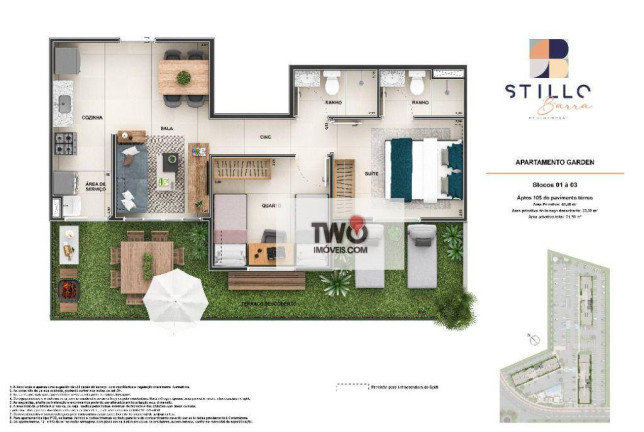 Imagem Apartamento com 2 Quartos à Venda, 48 m² em Barra Da Tijuca - Rio De Janeiro